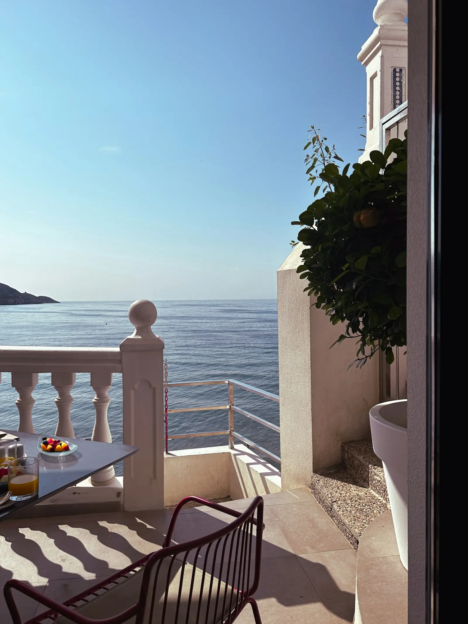Sea View Room — The view